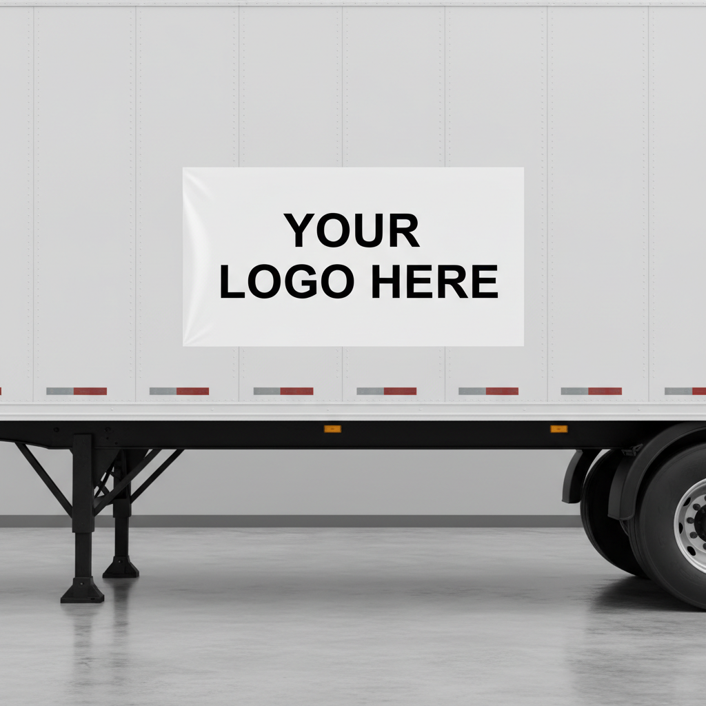 Large 36x18 Adhesive Print - Your Logo Here