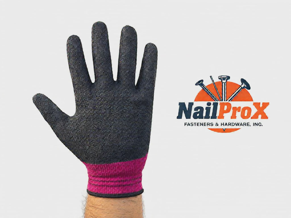 Protection Pro-Tekk Latex Foam Grip Coated Work Gloves - Large (12 Pairs)