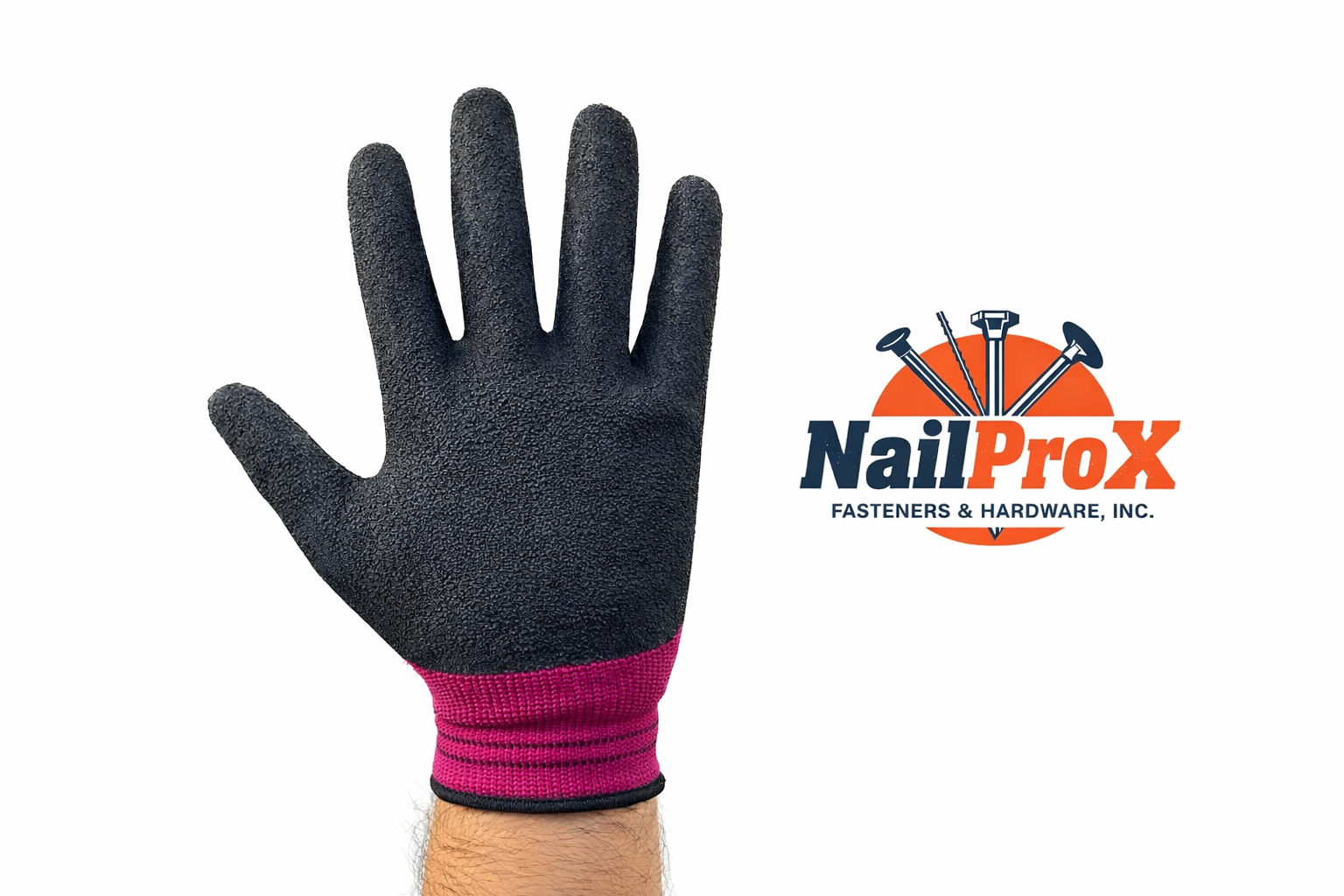 Protection Pro-Tekk Latex Foam Grip Coated Work Gloves - Large (12 Pairs)