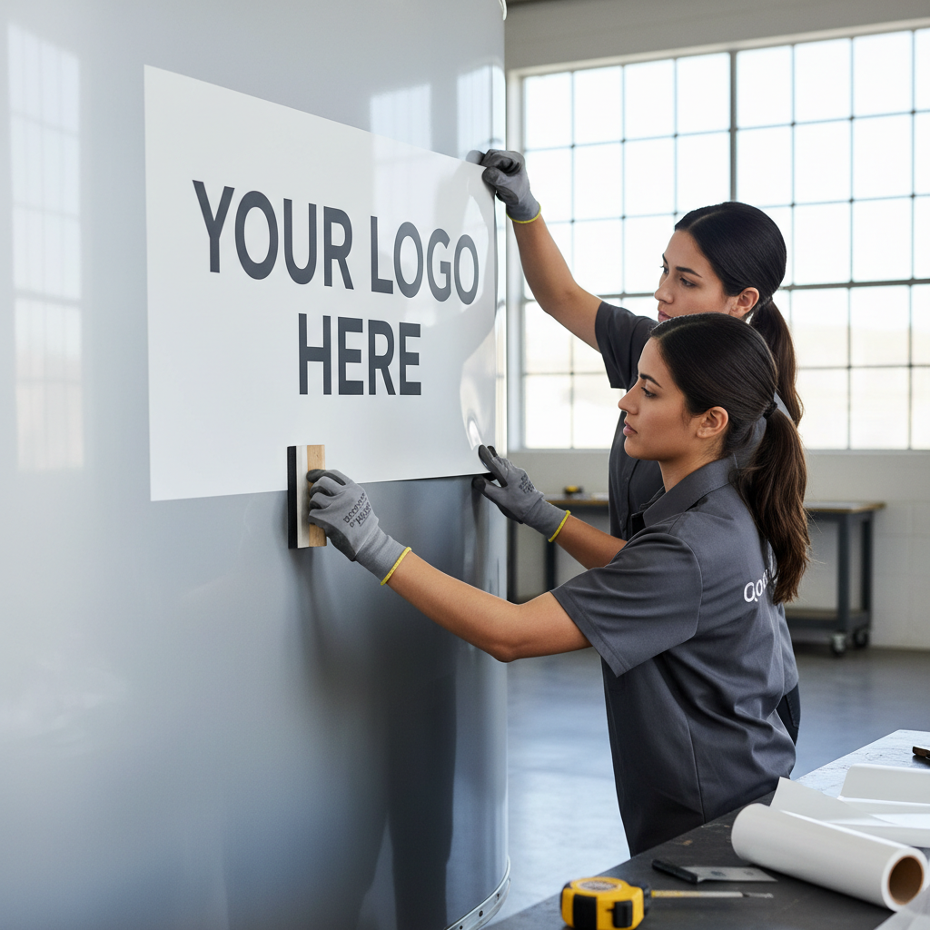 Team Applying Your Logo Here Decal